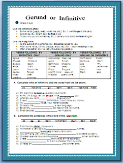 English 4 You OnLine: Gerund or Infinitive